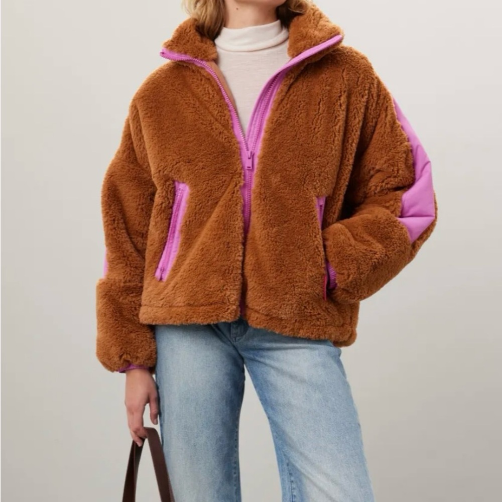 OOF WEAR Faux Fur Jacket